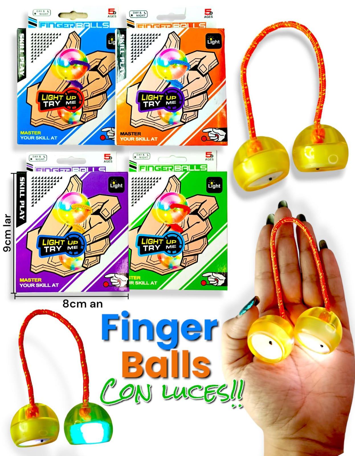 Finger Balls YO-YO con Luces